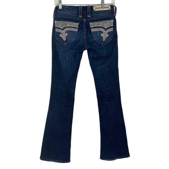 Rock Revival Klarry Boot Cut Jeans Size 25 - Picture 1 of 8